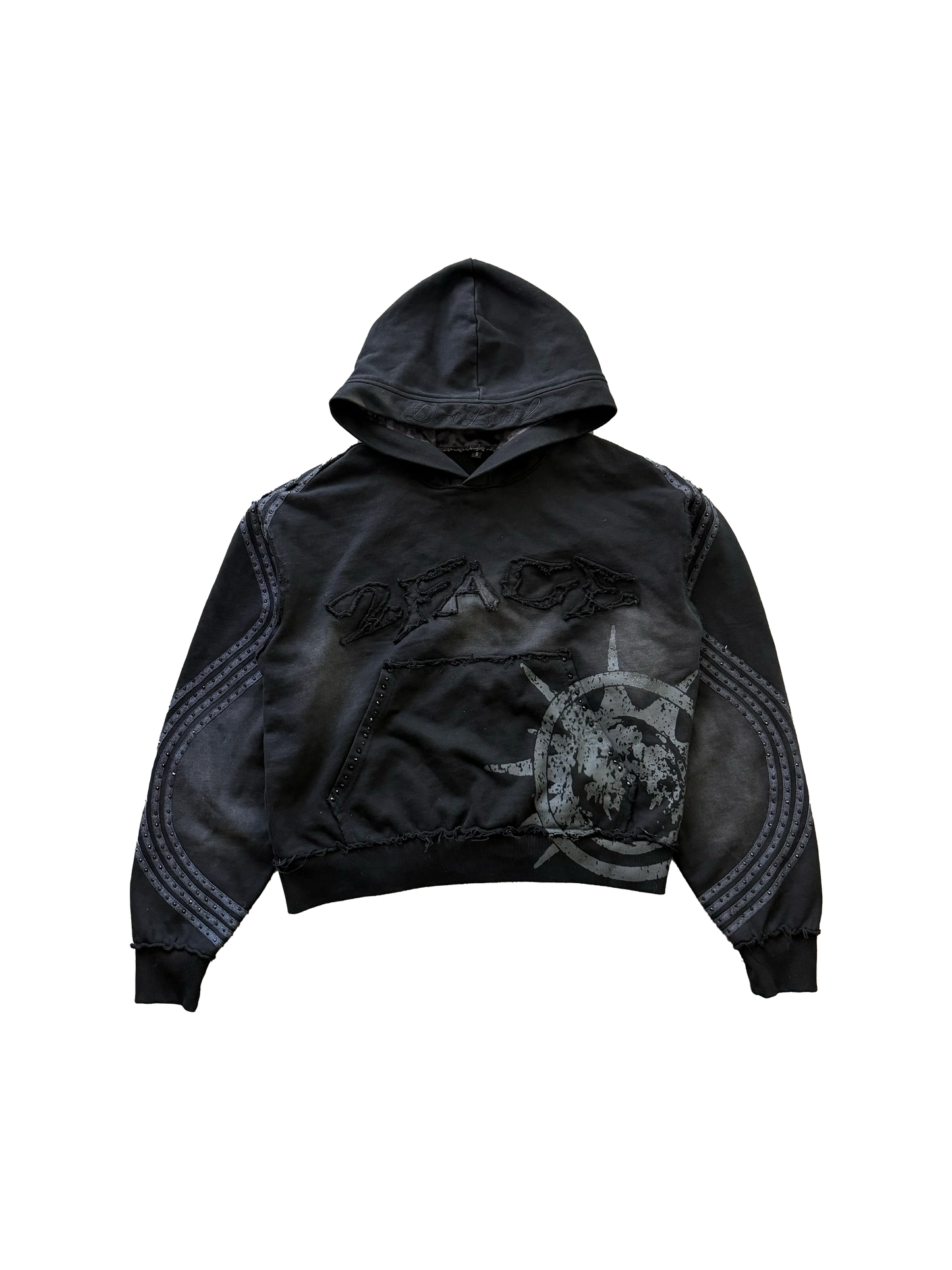 Obsidian Leopard Hoodie