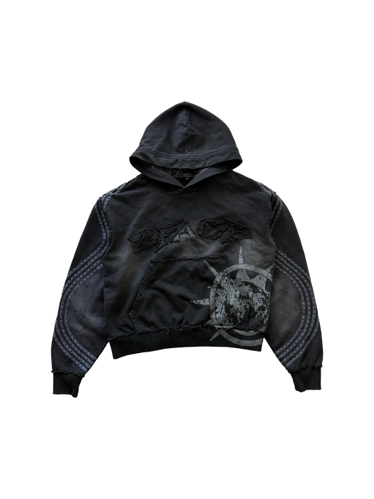 Obsidian Leopard Hoodie