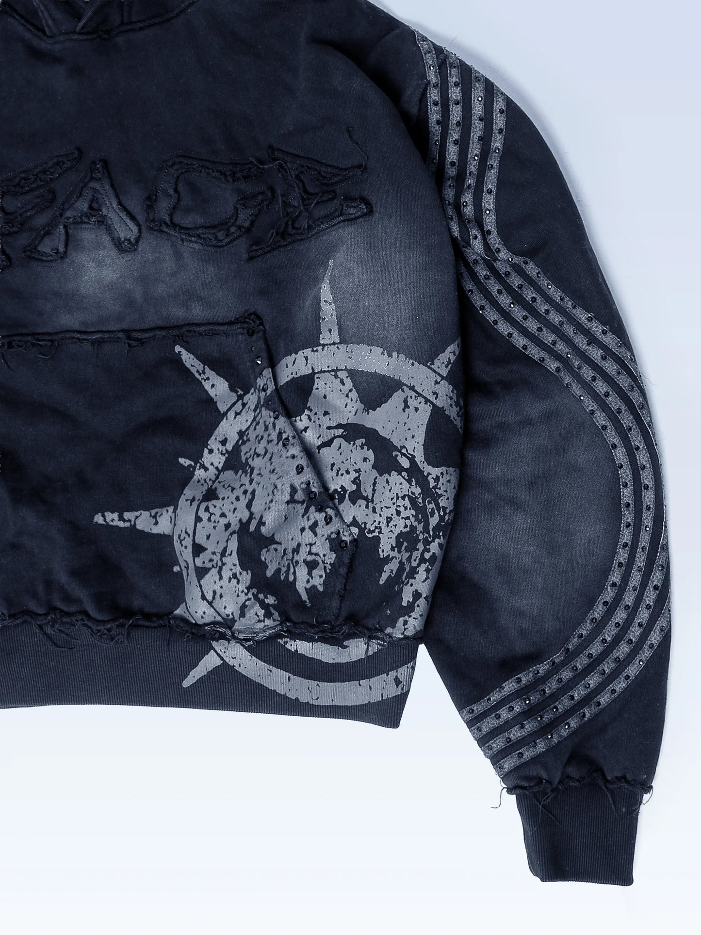 Obsidian Leopard Hoodie