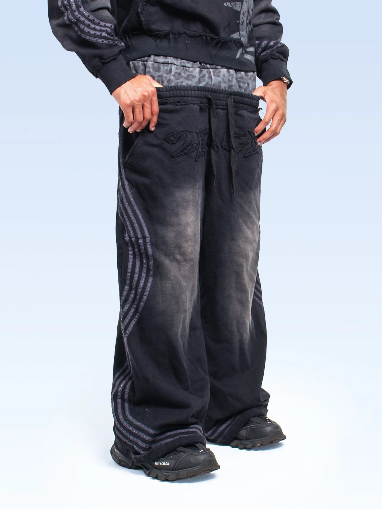 Obsidian Leopard Pants