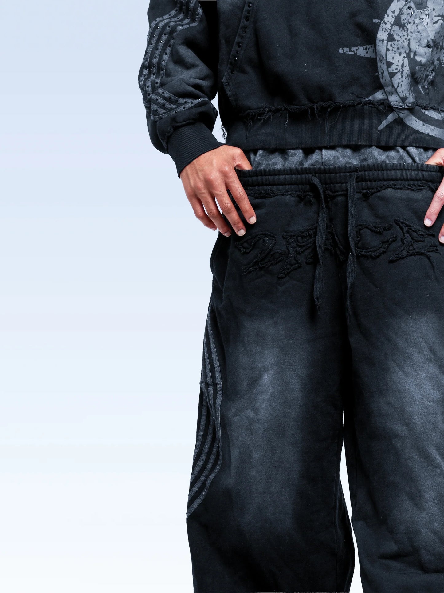 Obsidian Leopard Pants