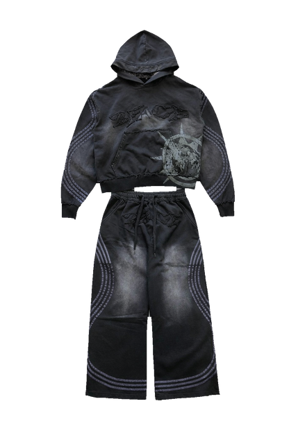 Obsidian Leopard Tracksuit