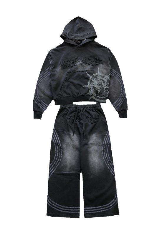 Obsidian Leopard Tracksuit